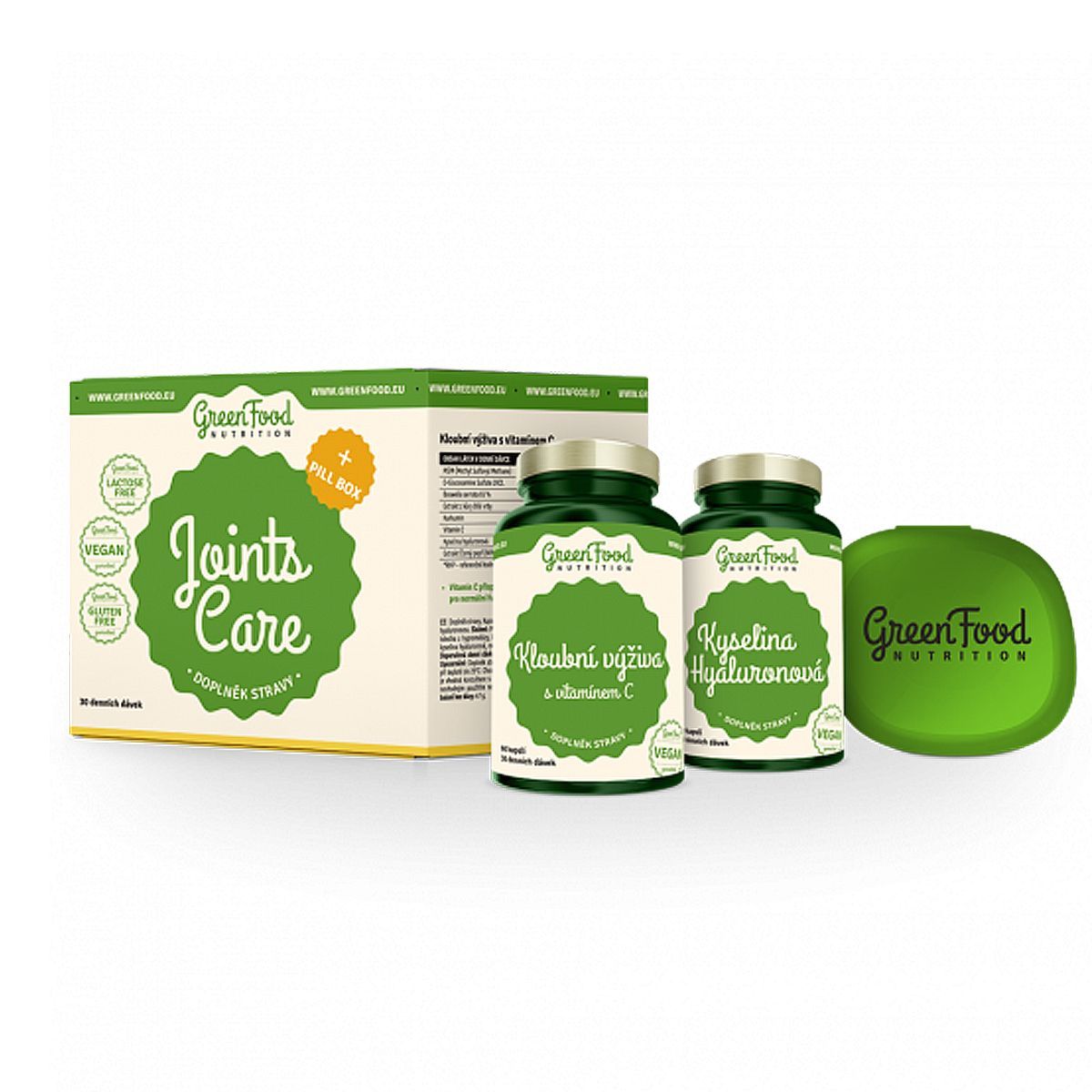 GREENFOOD NUTRITION - JOINTS CARE + PILLBOX