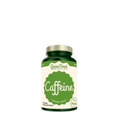 GREENFOOD NUTRITION - CAFFEINE 125 MG - TERMÉSZETES VÍZMENTES KOFFEINT TARTALMAZÓ ÉTRENDKIEGÉSZÍTŐ  - 120 KAPSZULA