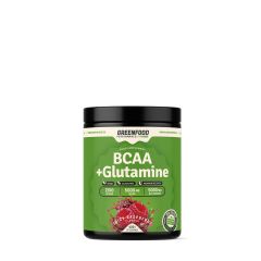 GREENFOOD PERFORMANCE - BCAA + GLUTAMINE - ELÁGAZÓ LÁNCÚ AMINOSAVAK GLUTAMINNAL - 420 G