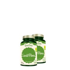GREENFOOD NUTRITION - CANDIFLORA - NÖVÉNYI FORMULA FEKETE KÖMÉNNYEL, KAPRILSAVVAL ÉS OREGÁNÓ OLAJJAL GOMBÁS FERTŐZÉSEK ELLEN - 2x90 KAPSZULA
