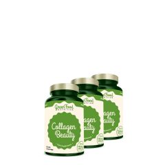 GREENFOOD NUTRITION - COLLAGEN BEAUTY - SZÉPSÉGFORMULA MAGAS MINŐSÉGŰ TENGERI KOLLAGÉN PEPTIDEKKEL ÉS VITAMINOKKAL - 3x60 KAPSZULA