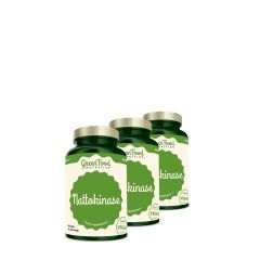GREENFOOD NUTRITION - NATTOKINASE 20000 FU - NATTOKINÁZ ENZIM ÉTRENDKIEGÉSZÍTŐ - 3x90 KAPSZULA