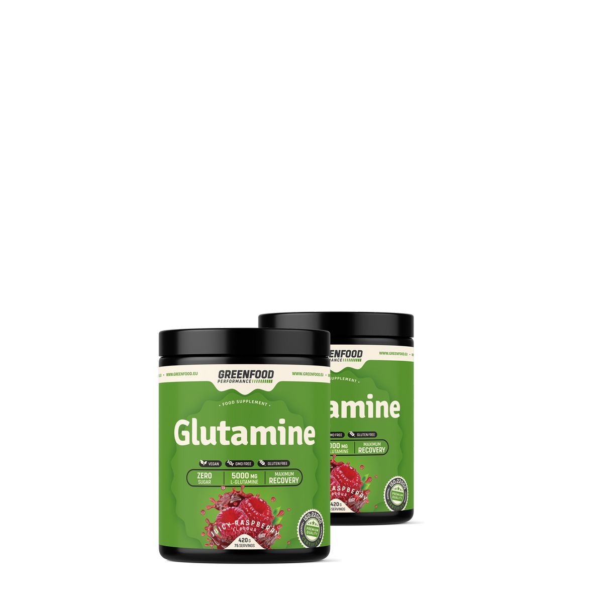 GREENFOOD PERFORMANCE - GLUTAMINE MAXIMUM RECOVERY - GLUTAMIN REGENERÁLÓ ITALPOR - 2x420 G